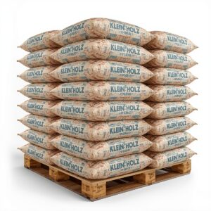 Pellet di Abete KLEIN HOLZ ENplus A1 – Bancale 70 Sacchi da 15 kg | Qualità Austriaca