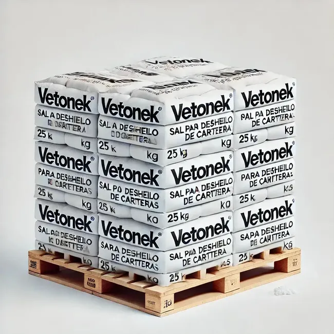 Sale Antighiaccio per Neve – Pallet 56 Sacchi da 25 kg (1400 kg) | Senza Scarico | Uso Stradale e Industriale