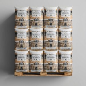 Pellet di Abete MT HOLZPELLET ENplus A1 – Bancale 72 Sacchi da 15 kg | Qualità Certificata